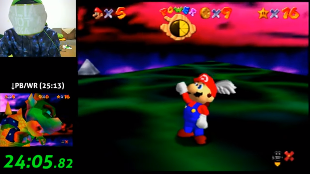 Vừa bịt mắt vừa chơi Mario 64, thanh niên Nhật Bản phá luôn kỷ lục thế giới - Ảnh 2.