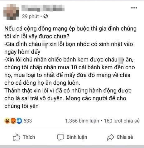 Toàn cảnh vụ gái xinh lén quẹt bánh kem dậy sóng MXH: Chính chủ lên tiếng xin lỗi nhưng loạt người thân không quen trên trời rơi xuống mới đang là tâm điểm chú ý - Ảnh 8.