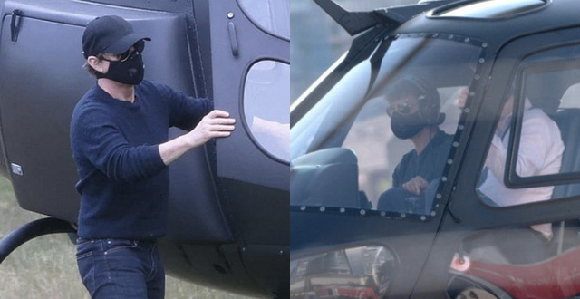 Choáng với độ chịu chơi của tài tử Tom Cruise, lái cả máy bay trực thăng chỉ để ăn trưa