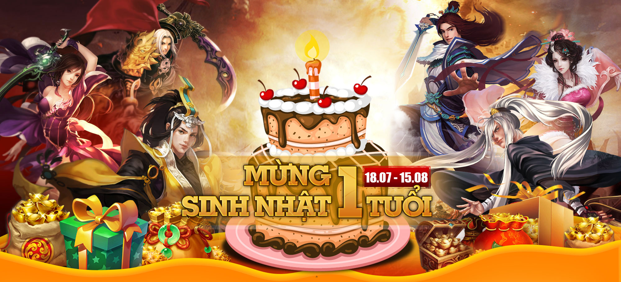 JX1 Efun Mobile tung event cực khủng kỷ niệm tròn 1 năm thành lập, Võ Lâm lại được phen dậy sóng