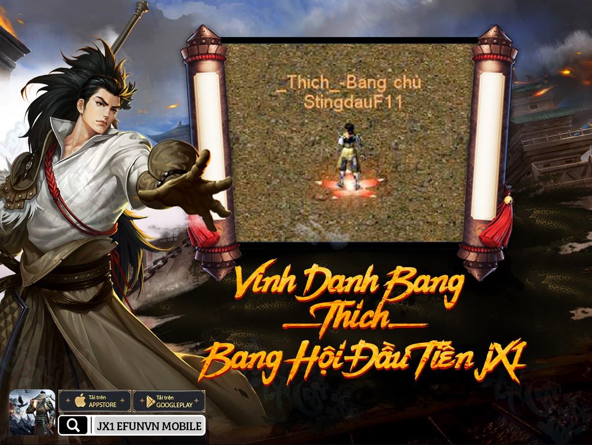 Tận nửa năm mới ra mắt tính năng Bang Hội, Huyền Thoại Võ Lâm JX1 khiến game thủ phát hờn ganh đua