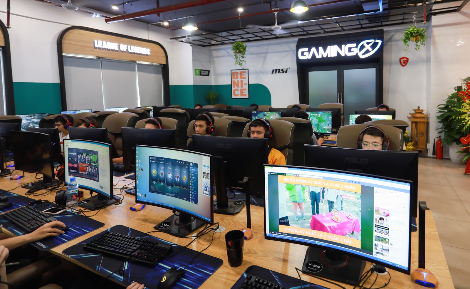 Tới thăm Gaming X Cổ Nhuế - Cyber game chuẩn “5 sao” xịn xò khu vực Bắc Từ Liêm