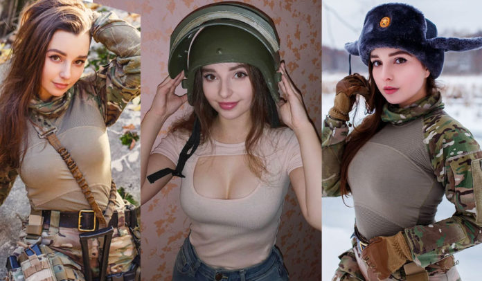 Chuyên chụp ảnh với phong cách PUBG, nàng hot girl gợi cảm khiến cộng đồng mạng phát sốt