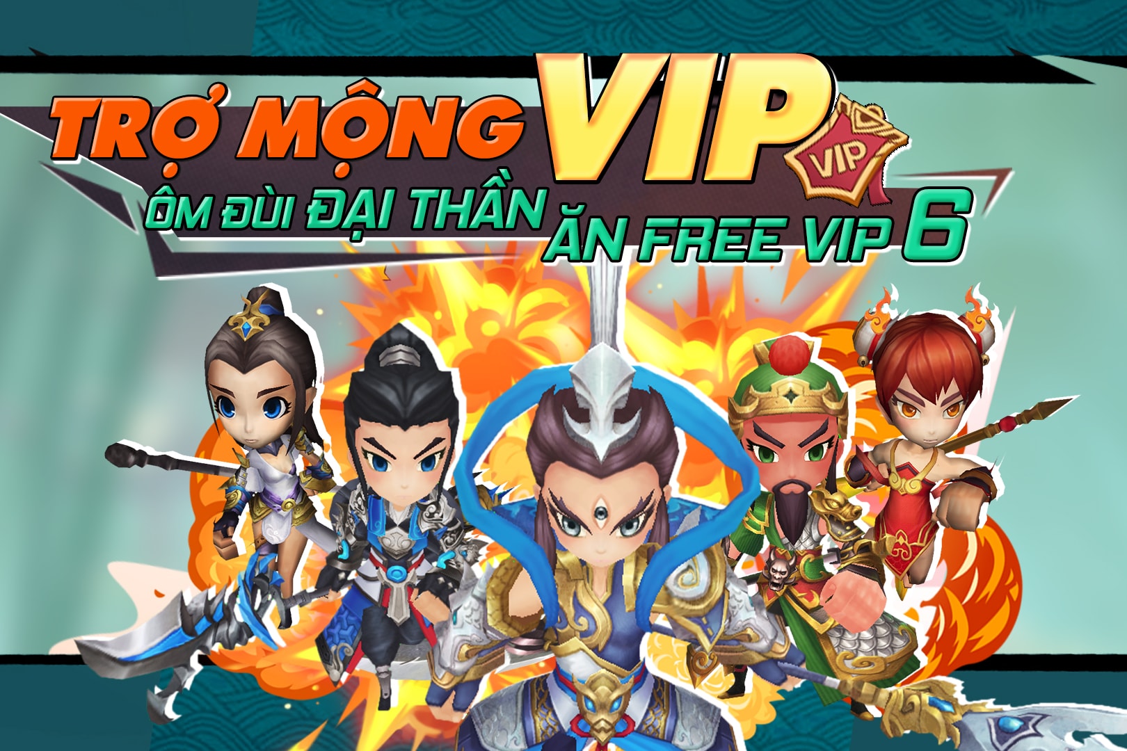 Tặng Free VIP 6 vĩnh viễn bảo sao game Kiếm Khách Ca Ca VTC được lòng game thủ