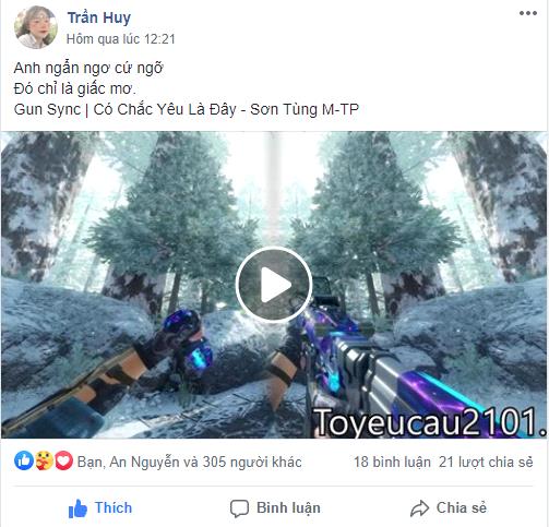 Phục sát đất game thủ tái tạo lại hit mới của Sơn Tùng M-TP Có chắc yêu là đây bằng tiếng súng trong game - Ảnh 2.