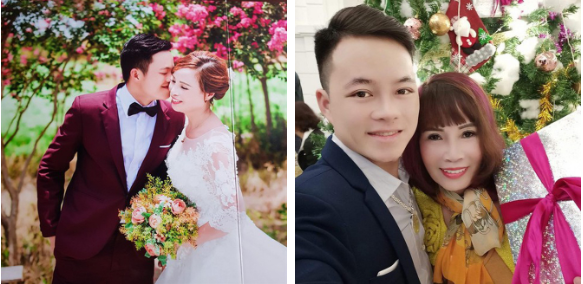 Ôm hôn tình cảm quá đà trên livestream, cô dâu 63 tuổi và chồng trẻ bị cư dân mạng chỉ trích - Ảnh 1.