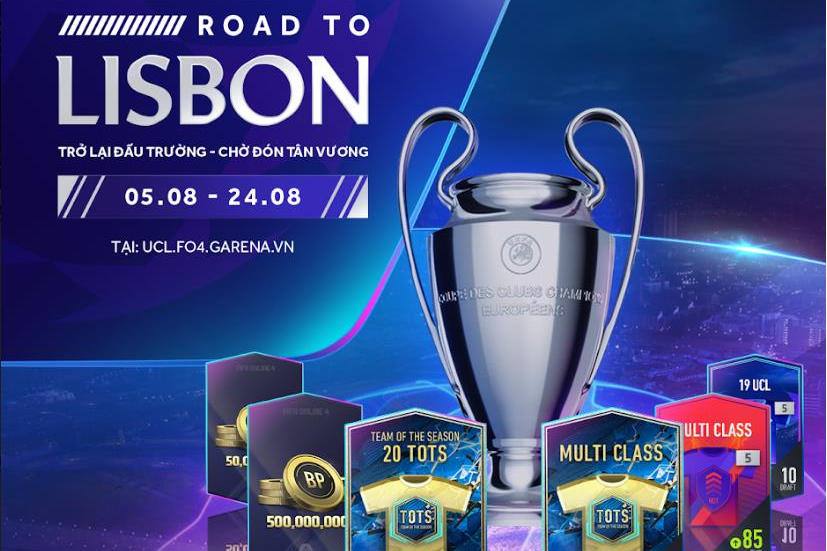 FIFA Online 4 khuấy đảo không khí Champions League bằng siêu sự kiện miễn phí suốt tháng 8