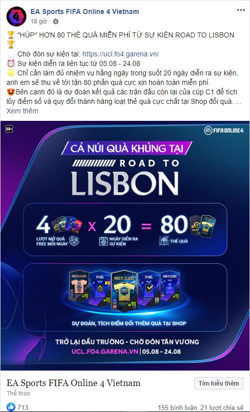 FIFA Online 4 khuấy đảo không khí Champions League bằng siêu sự kiện miễn phí suốt tháng 8 - Ảnh 3.