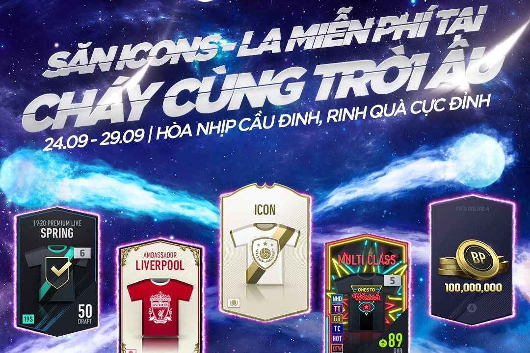 FIFA Online 4: Trổ tài dự đoán những trận cầu đinh của bóng đá Châu Âu, săn miễn phí ICONS, Liverpool AmbassaDor mỗi ngày