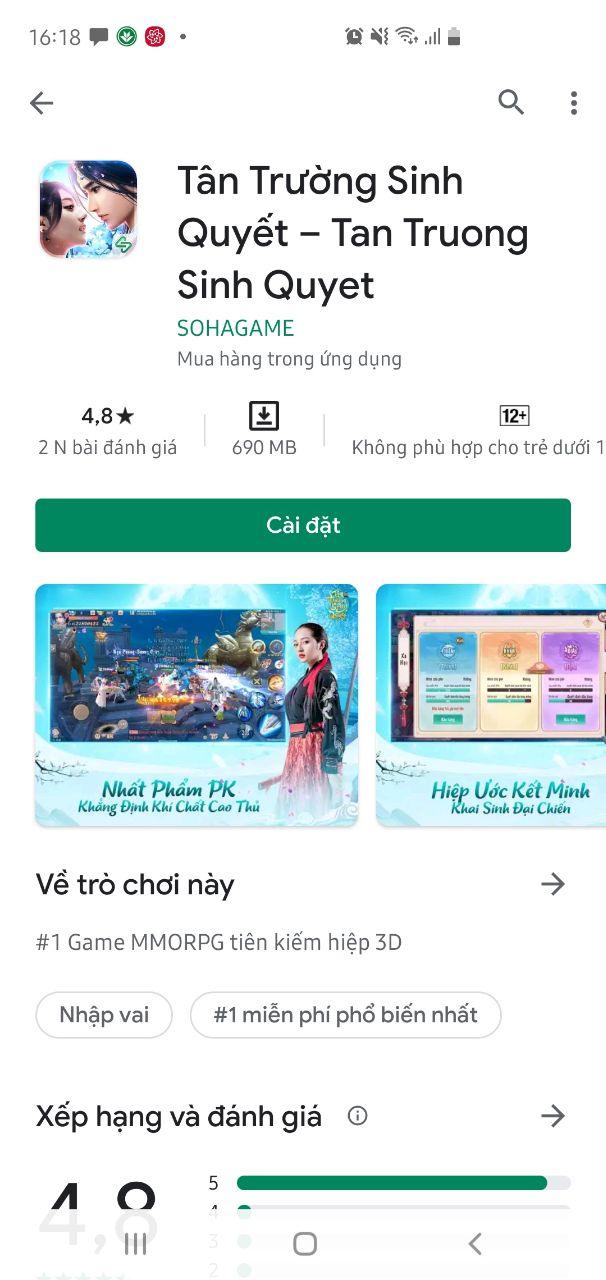 Tân Trường Sinh Quyết tiếp tục công phá tất cả BXH: TOP 1 all game, TOP 1 nhập vai, TOP 1 Thịnh Hành, TOP 1 Trending! - Ảnh 4.