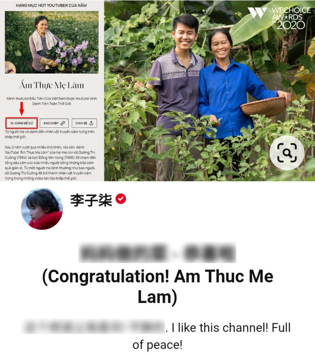 Bỏ qua bà Tân Vlog, hot girl làng YouTube Lý Tử Thất khen ngợi sự bình yên của kênh Ẩm Thực Mẹ Làm - Ảnh 3.