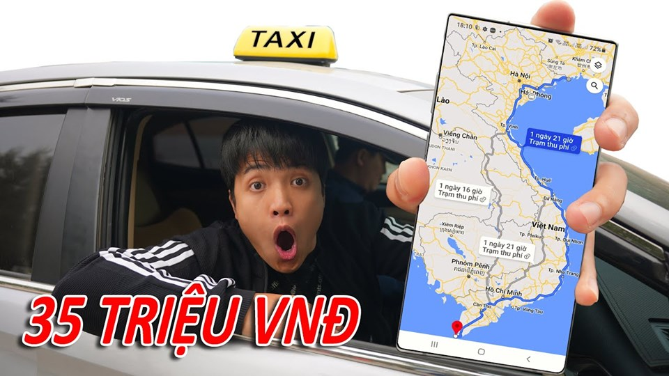 NTN tuyên bố chán, muốn bỏ nhà ra đi, quyết định đi xuyên Việt hơn 5.000km bằng taxi, chi phí &quot;siêu to khổng lồ&quot;