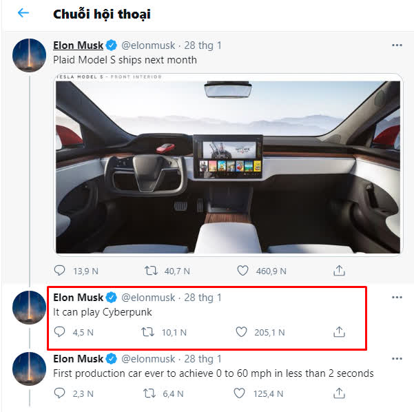 Chiều chuộng game thủ, Elon Musk tung ra mẫu xe siêu bá đạo, chơi được cả game bom tấn AAA - Ảnh 4.