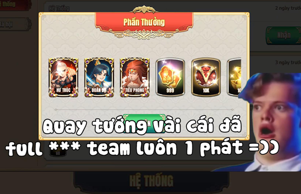 Đăng nhập nhận hàng triệu tiền quà, full trang bị, free 3 tướng khủng, free VIP 6, quay tướng đầu vô hạn: Tựa game &quot;tặng nhiều vô đối&quot; cho gamer đam mê chiến thuật