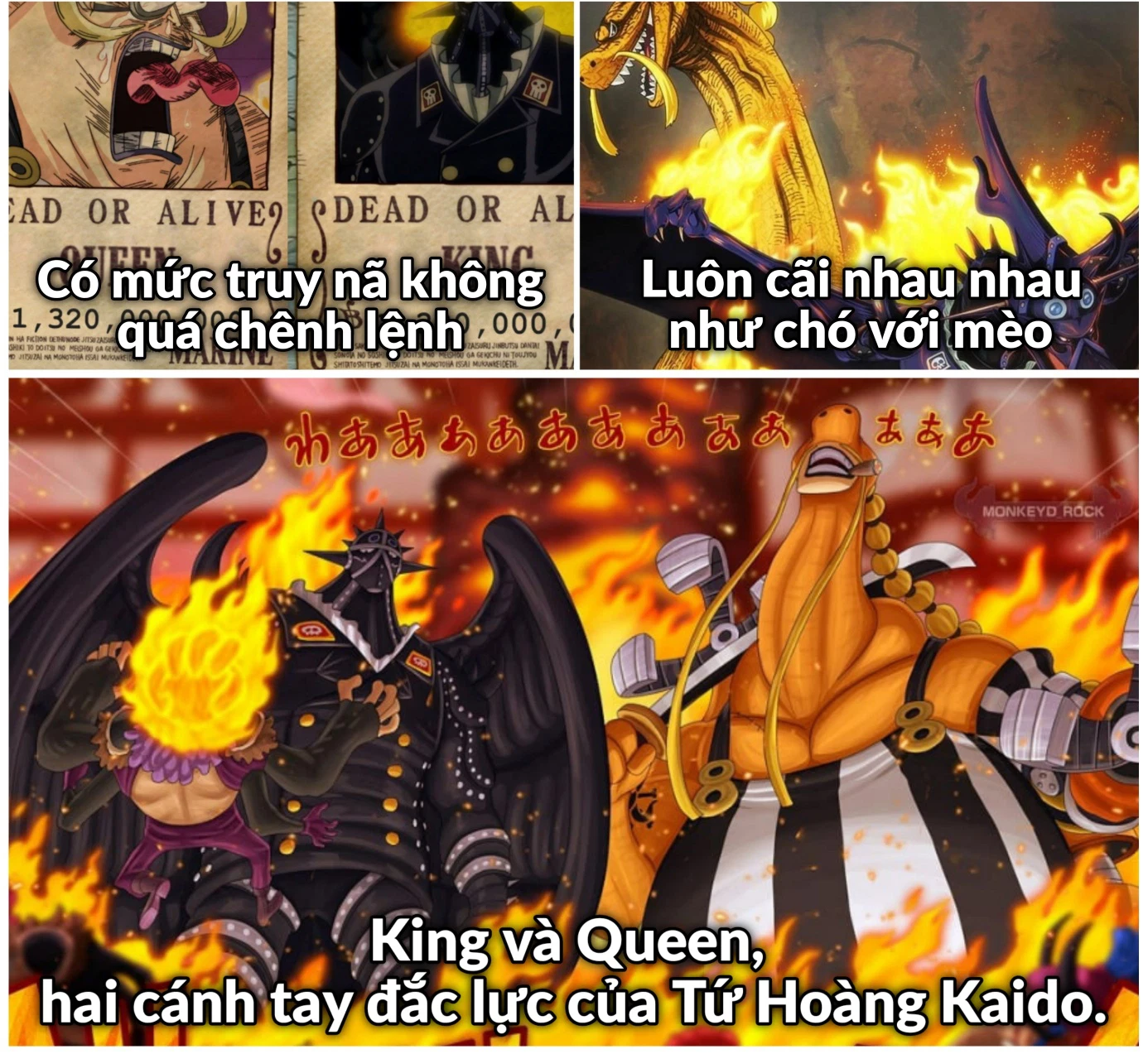 One Piece: Oda đang xây dựng King và Queen có nét tính cách giống với bộ đôi &quot;khắc khẩu&quot; trong băng Mũ Rơm?