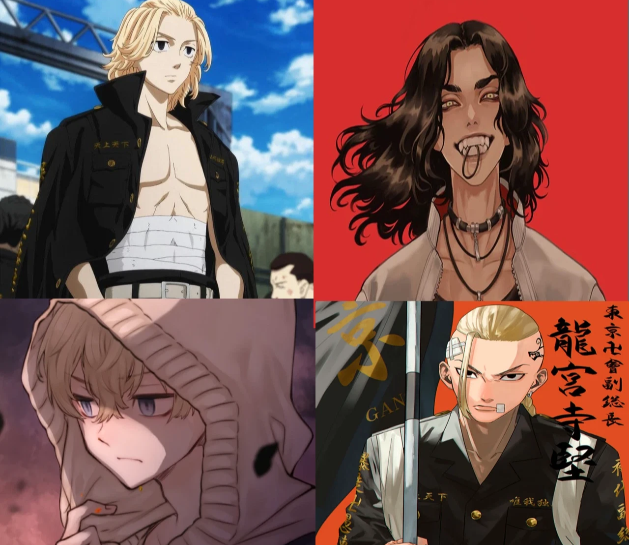 Có tới 4 nhân vật lọt top &quot;10 best boy hấp dẫn nhất mùa hè 2021&quot;, Tokyo Revengers chứng minh sức hút của mình với fan girl