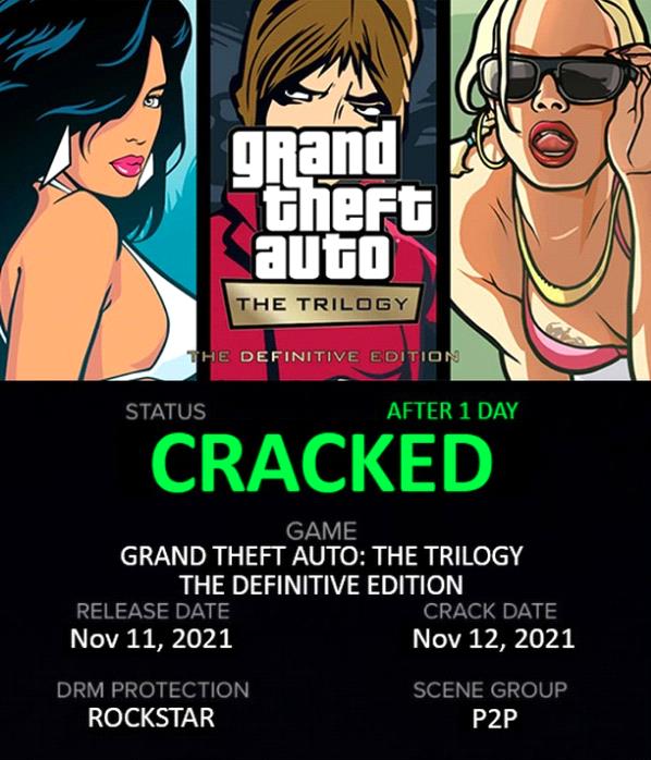Vừa phát hành được một ngày, bộ ba game GTA Remastered đã bị crack - Ảnh 3.