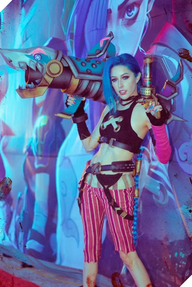 Các fan bấn loạn với loạt ảnh cosplay nhân vật Jinx trong siêu phẩm Arcane, đẹp đến ngỡ ngàng - Ảnh 7.