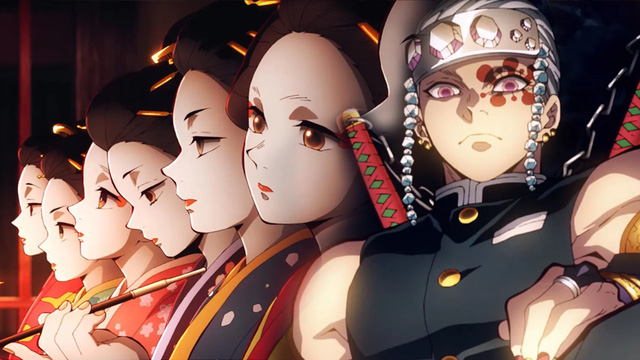 Kimetsu no Yaiba arc Phố Đèn Đỏ tung trailer cực chất, tiết lộ về 3 người vợ của Âm Trụ - Ảnh 1.