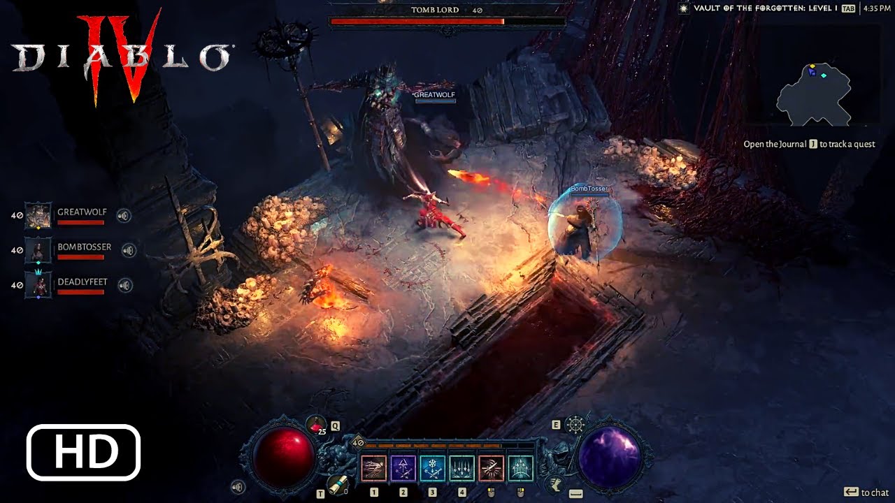 Diablo IV hé lộ gameplay cực đỉnh, hành động mãn nhãn, đánh quái thả tay