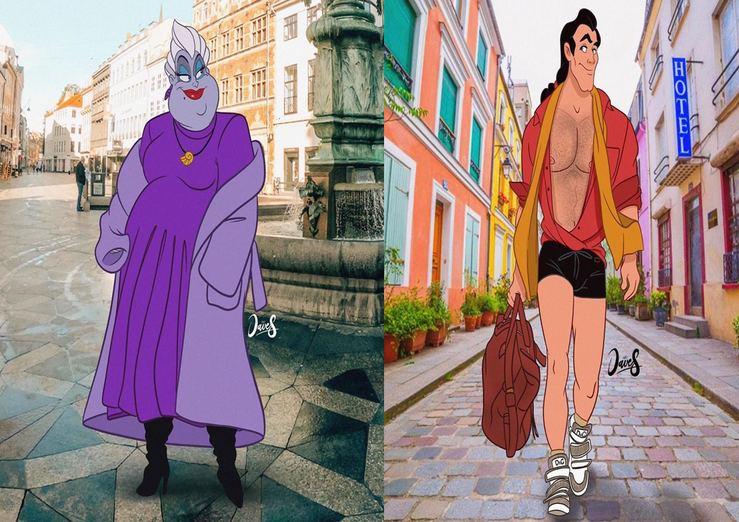 Khi các nhân vật hoạt hình Disney diện trang phục hiện đại xuống phố, toàn fashionista &quot;thời thượng&quot; khiến ai cũng phải trầm trồ