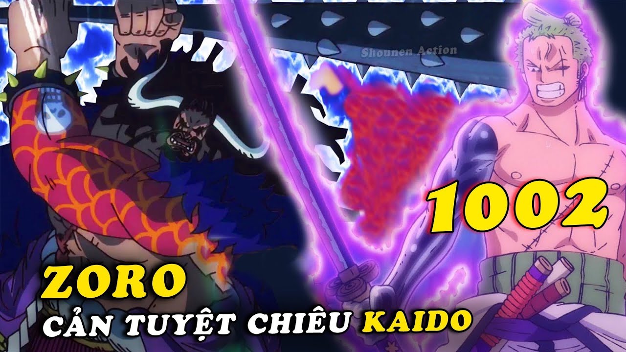 One Piece: Soi những chi tiết thú vị trong chap 1002, Zoro tái hiện lại tuyệt chiêu của Ryuma dùng để chém rồng năm xưa (P.2)