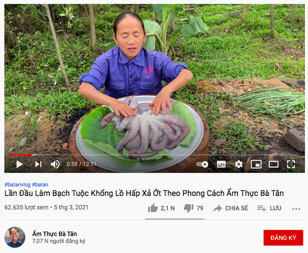 Tụt view trầm trọng, bà Tân Vlog lập kênh YouTube mới, tiếp tục bị chỉ trích vì nghi vấn sao chép Ẩm Thực Mẹ Làm - Ảnh 4.