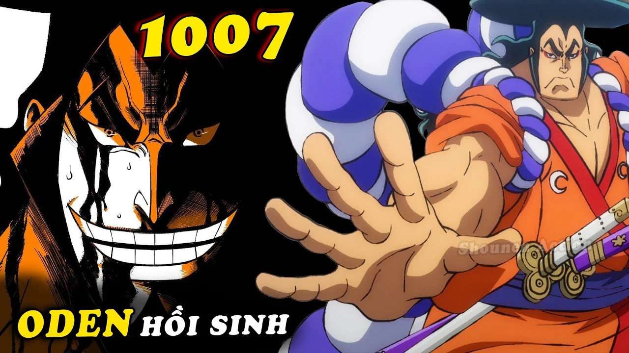 Soi One Piece chap 1007: Oden xuất hiện là thật hay do yêu quái Tanuki giả dạng?