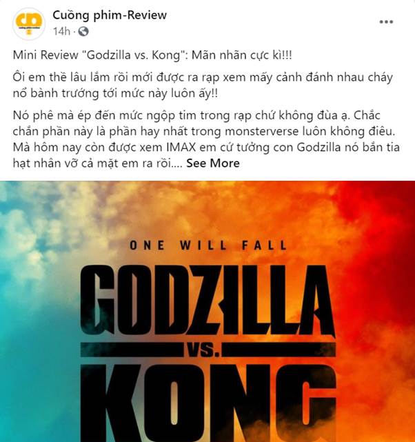 Godzilla Đại Chiến Kong công phá phòng chiếu tại Việt Nam, lập kỷ lục phim có doanh thu suất chiếu sớm cao nhất năm 2021 - Ảnh 5.