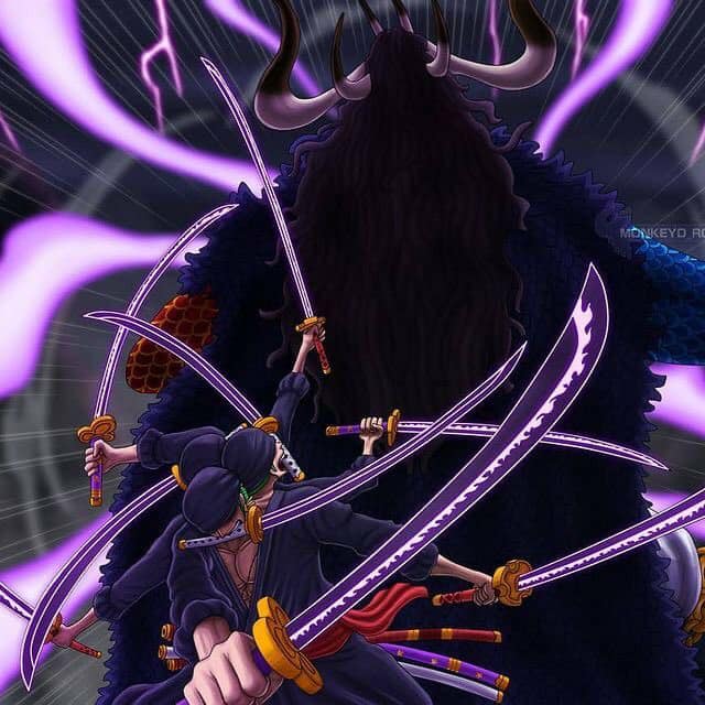 One Piece: Để lại vết sẹo cho Kaido liệu Zoro đã đủ tấm để sánh ngang với bố vợ Oden? - Ảnh 1.