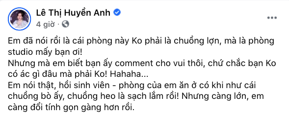 Bị dân mạng “tố” ở bẩn, bà Tưng đáp trả thách thức: “Chuồng heo là sạch lắm rồi!” - Ảnh 3.
