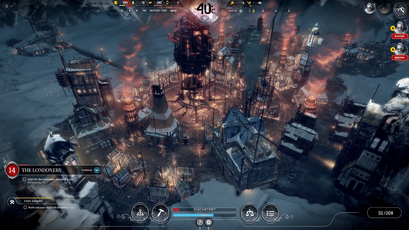 Game hậu tận thế đình đám Frostpunk sẽ xuất hiện phiên bản di động vào cuối năm nay