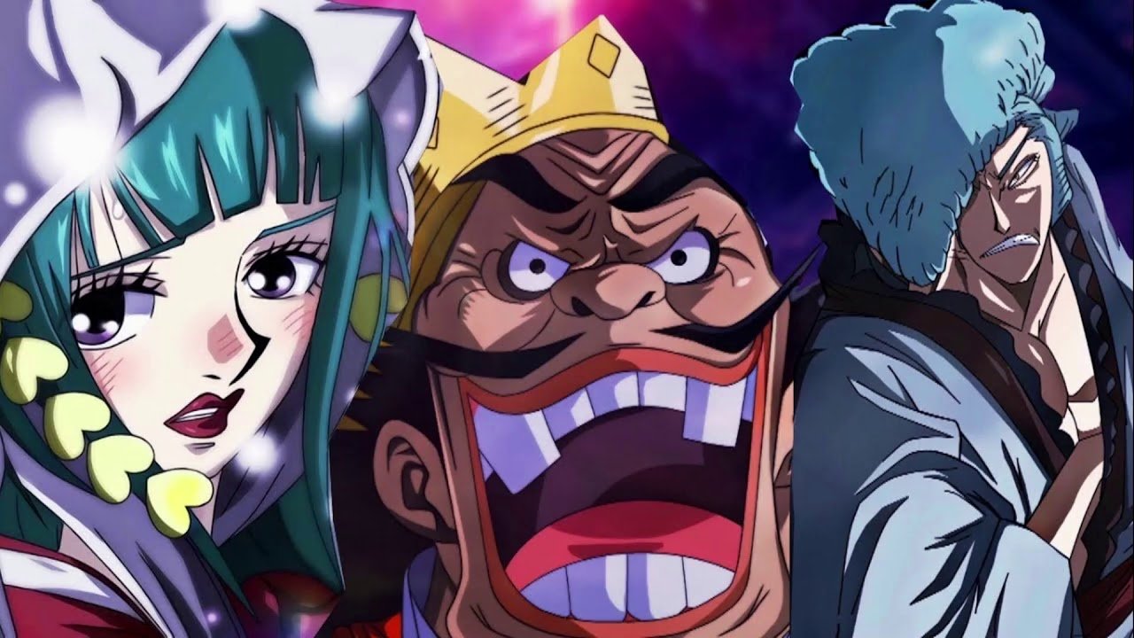 Cùng soi những chi tiết thú vị trong One Piece chap 1012: Cửu Hồng Bao tách nhóm, Denjiro đã đi đâu?