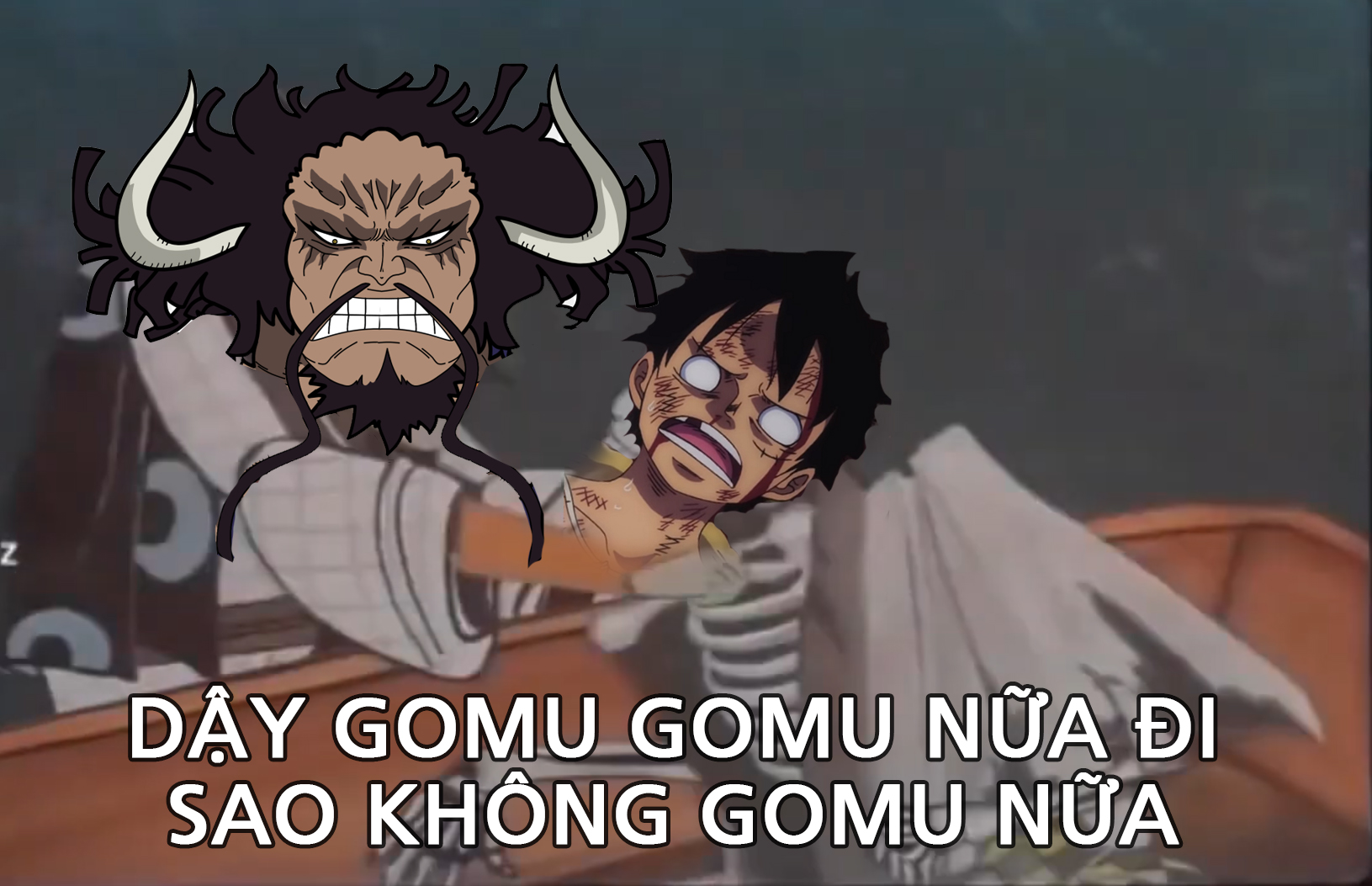 One Piece 1014: Các fan phấn khích trước cảnh Luffy rơi tự do xuống biển, Kaido thách thức main sao không &quot;gáy tiếp&quot;