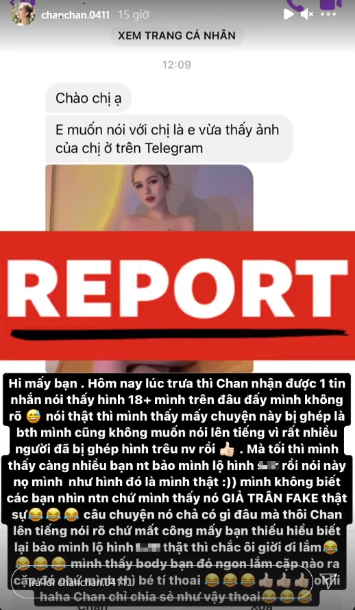 Bị phát tán ảnh nóng, chia sẻ tràn lan trên các diễn đàn, Xoài Non bức xúc đăng đàn cảnh cáo thông tin giả mạo - Ảnh 2.