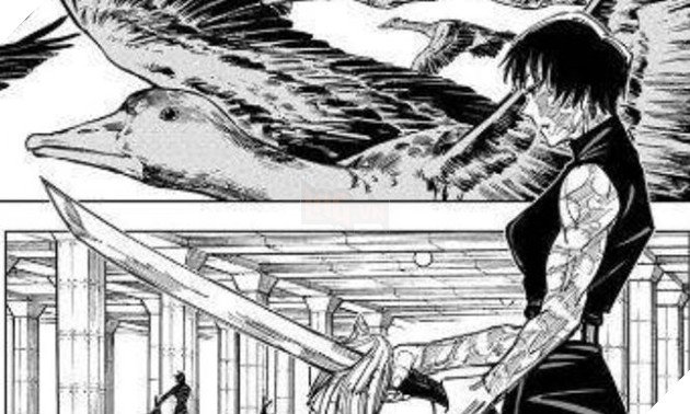 Spoil Jujutsu Kaisen chap 150: Maki vung kiếm diệt sạch gia tộc Zenin, muốn solo với Naoya - Ảnh 1.