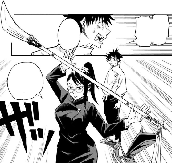 Spoil Jujutsu Kaisen chap 150: Maki vung kiếm diệt sạch gia tộc Zenin, muốn solo với Naoya - Ảnh 2.
