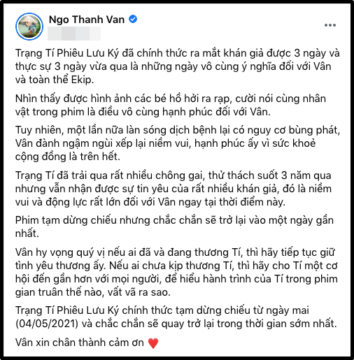 Đứng trước nguy cơ thua lỗ, NSX phim Trạng Tí cầu xin khán giả cho thêm cơ hội - Ảnh 1.