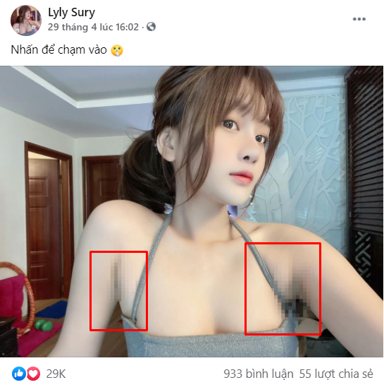 Đăng hình sexy nhưng quyết tâm che “vùng nhạy cảm”, nữ streamer Liên Quân khiến fan chú ý - Ảnh 2.