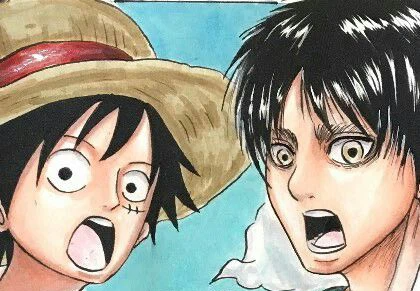 Chỉ sau một đêm, các fan của One Piece bỗng nhiên &quot;gọi hồn&quot; Eren và sức mạnh Titan trong Attack on Titan