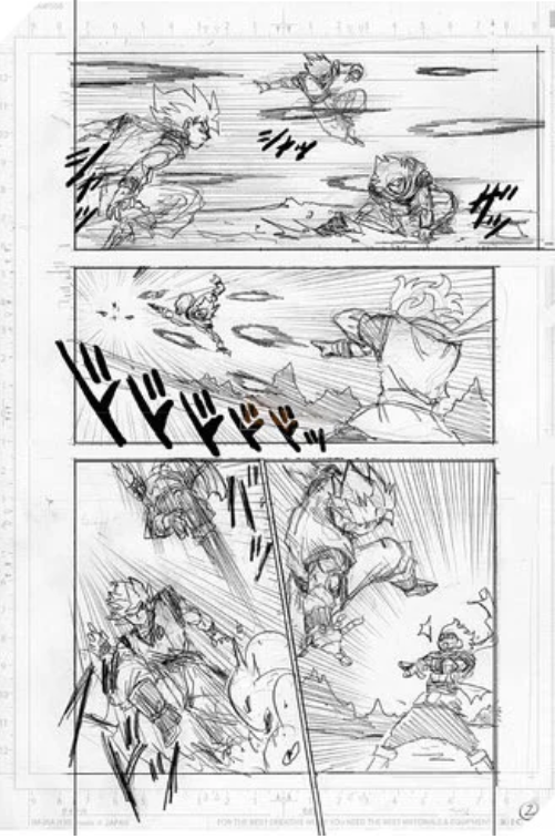 Spoil Dragon Ball Super chap 73: Bảy trang bản thảo cho thấy Granola đang bón hành cực mạnh cho Goku - Ảnh 2.