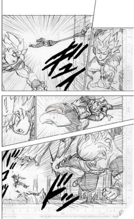 Spoil Dragon Ball Super chap 73: Bảy trang bản thảo cho thấy Granola đang bón hành cực mạnh cho Goku - Ảnh 6.