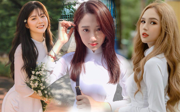 Đọ sắc trong tà áo dài trắng tinh khôi, các hot girl Esports hoá “nàng thơ&quot; trong sáng