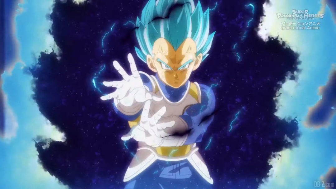 Vượt qua Goku, Vegeta thức tỉnh một trạng thái mới mang &quot;thương hiệu&quot; của riêng mình trong Dragon Ball Super Heroes