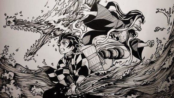 Fan Kimetsu no Yaiba háo hức khi siêu phẩm này sẽ phát hành sách Coloring Book vào năm 2022 - Ảnh 2.