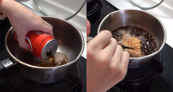 Chơi trội với việc quay video nấu mì gói bằng Coca, nữ YouTuber bị CĐM ném đá dữ dội