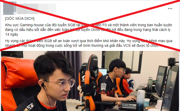 Bị tung tin đồn có ca F0 trong Gaming House, Saigon Buffalo đưa ra phản hồi đanh thép
