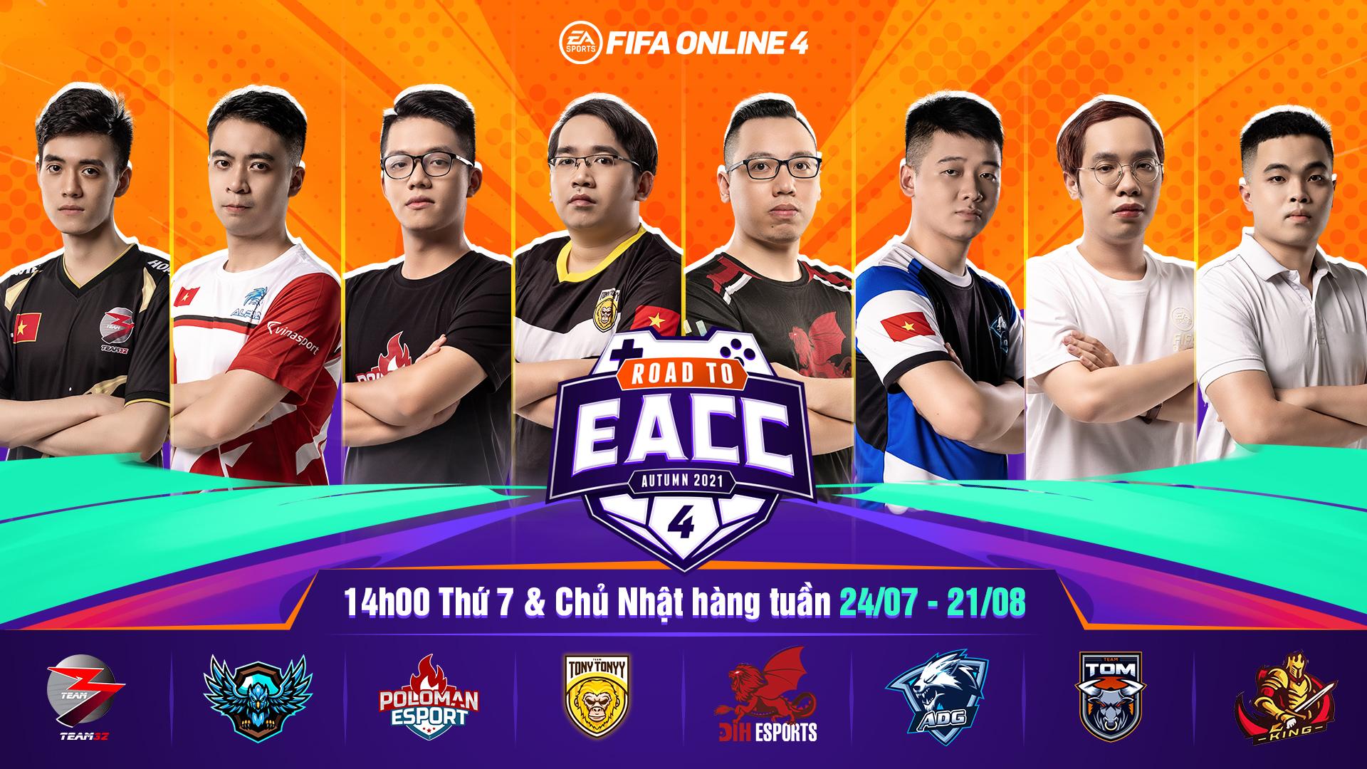 FIFA Online 4 công bố giải đấu Road To EACC 2021 với thể thức đặc biệt mới