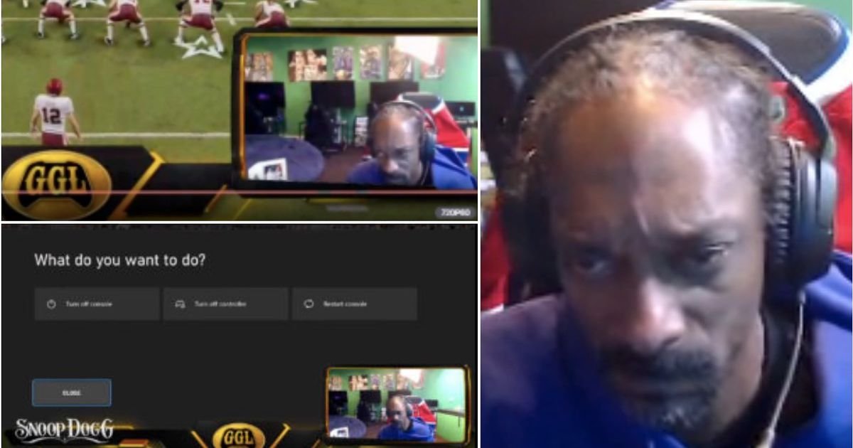 Tập làm streamer nhưng học nghề chưa thông, Snoop Dogg khiến fan khóc ròng khi lên sóng 4 lần thì 3 hôm quên bật mic