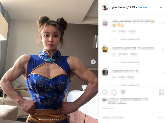 Cosplay nhân vật Street Fighter trong Free Fire, các hot girl Việt nóng bỏng và sexy với vòng 3 hút mắt - Ảnh 9.